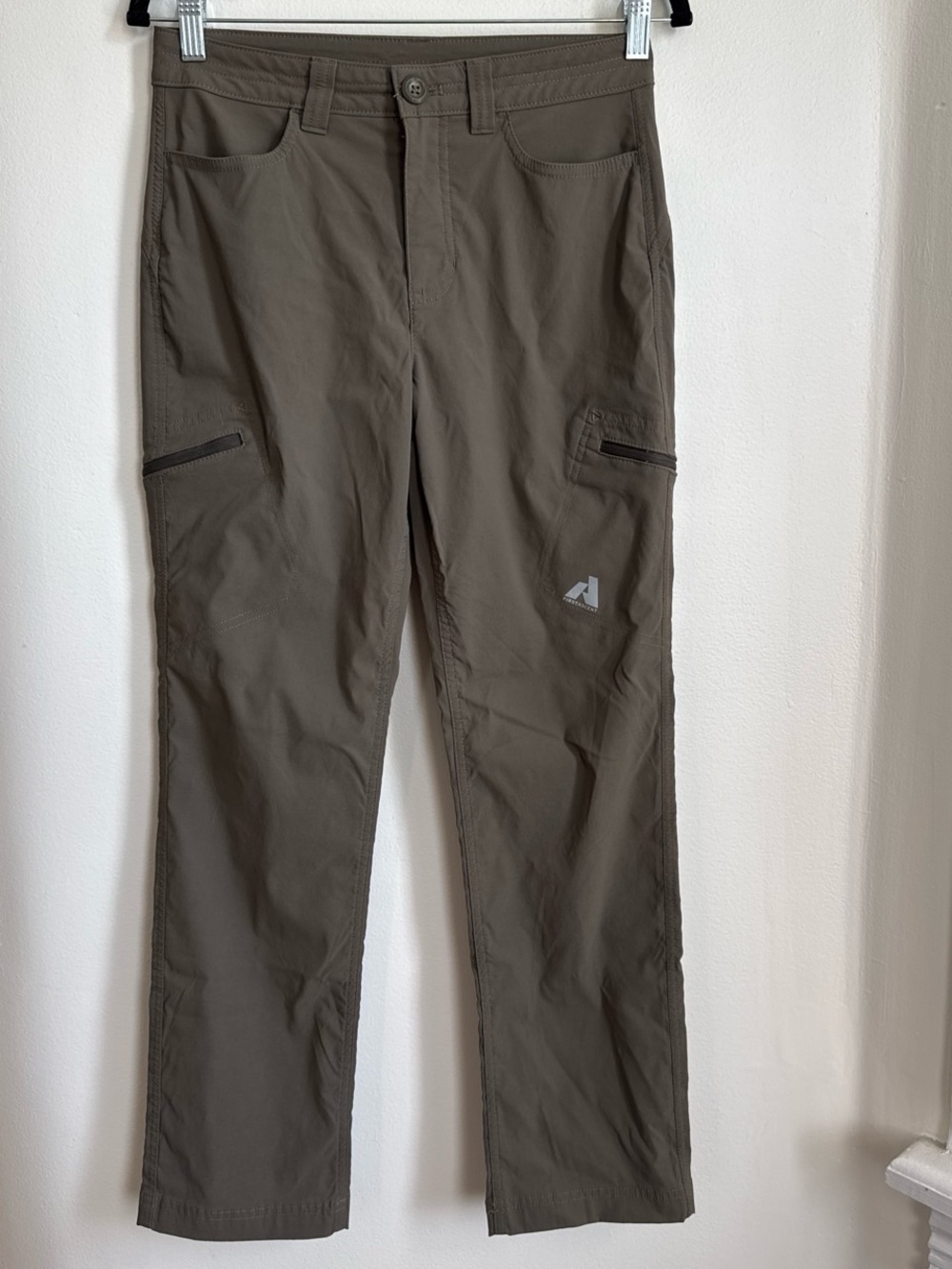 Eddie Bauer Olive First Ascent Pants with Zip Pockets